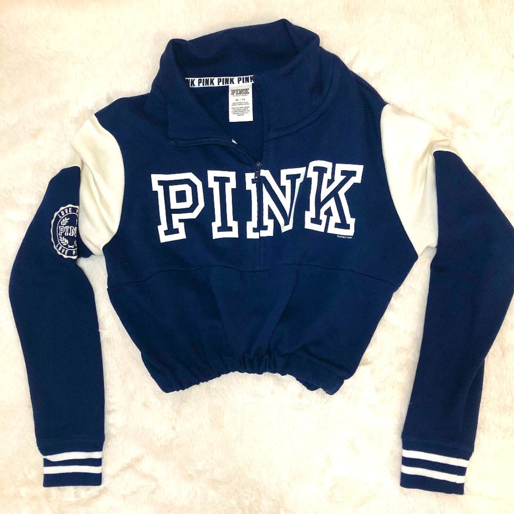 PINK Cinched Waist Crop